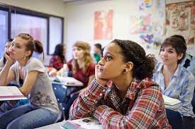 students in classroom